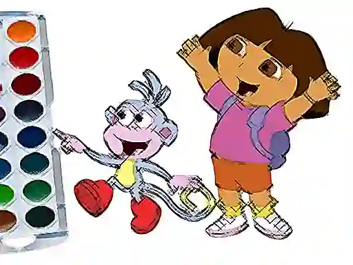 Peli Cute Girl Coloring Book verkossa