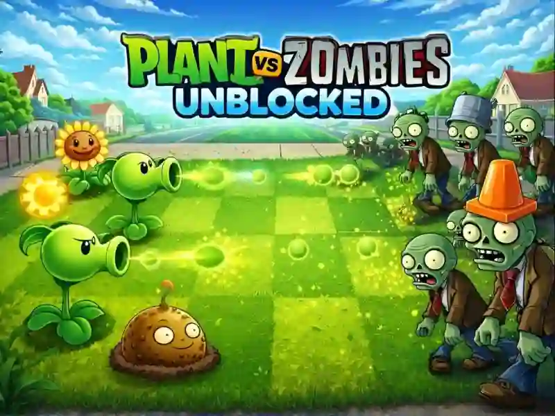 Peli Plants Vs Zombies Unblocked verkossa