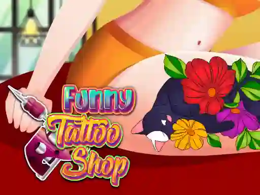 Peli Funny Tattoo Shop verkossa