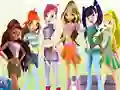Peli Winx Club Puzzle Collection verkossa