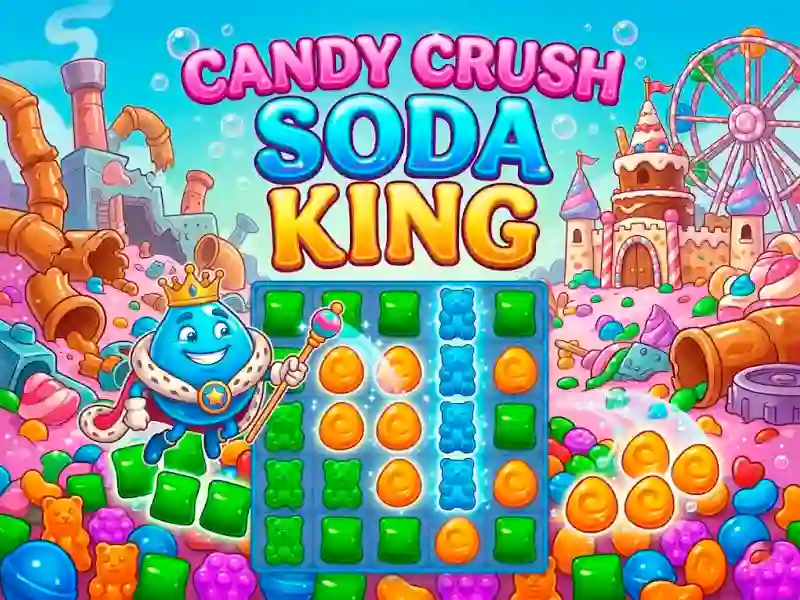 Peli Candy Crush Soda King verkossa