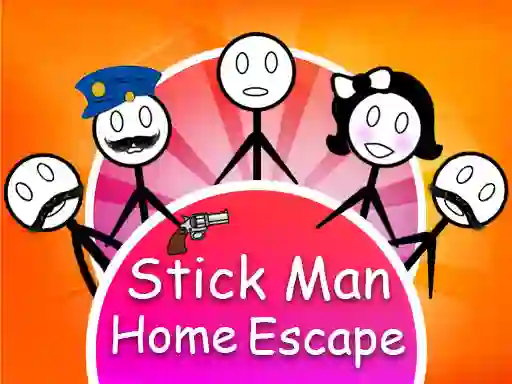 Peli Stickman Home Escape verkossa