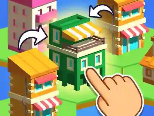 Peli Crafty Town Merge City verkossa