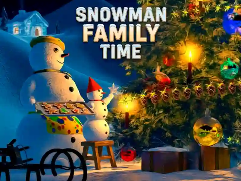 Peli Snowman Family Time verkossa