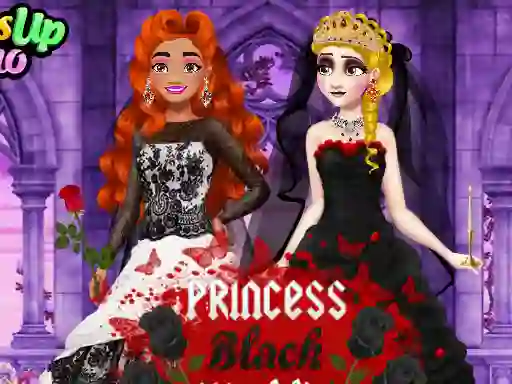 Peli Princess Black Wedding Dress verkossa