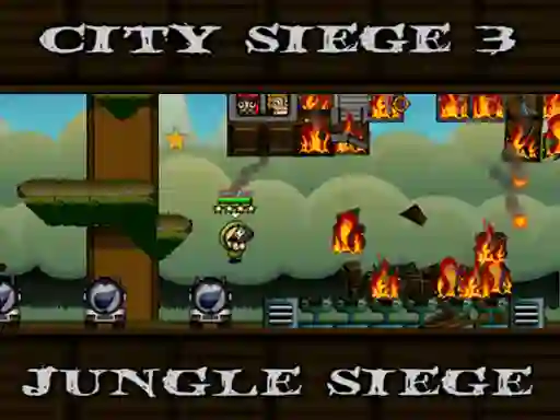 Peli City Siege 3: Jungle Siege verkossa