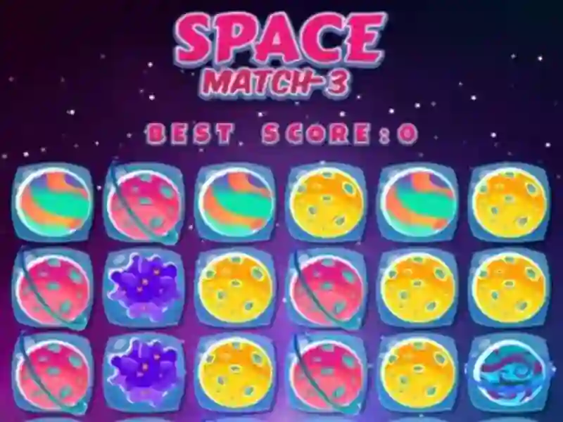 Peli Space Match3 verkossa