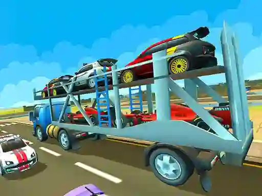 Peli Car Transporter Cargo Truck verkossa