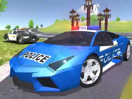 Peli Police Car Simulator 3d verkossa