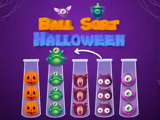 Peli Ball Sort Halloween verkossa