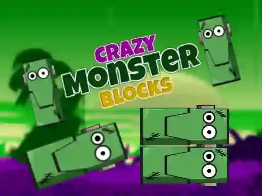 Peli Crazy Monster Blocks verkossa