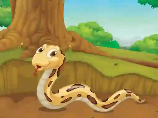 Peli Scary Reptiles Coloring verkossa