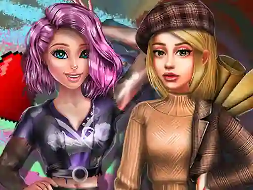 Peli 2022 Dark Academia to Egirl Dress up verkossa