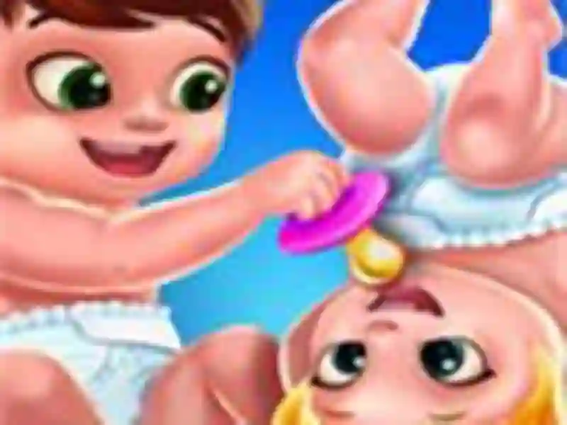 Peli Baby Twins Caring Day verkossa