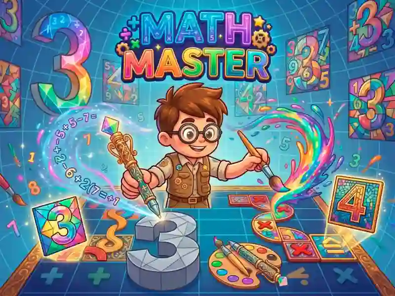 Peli Math Master verkossa