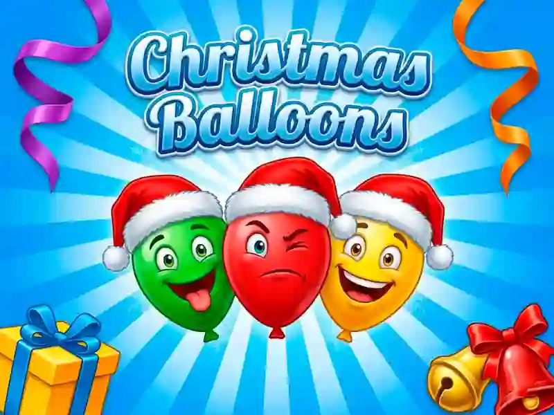 Peli Christmas Balloons verkossa