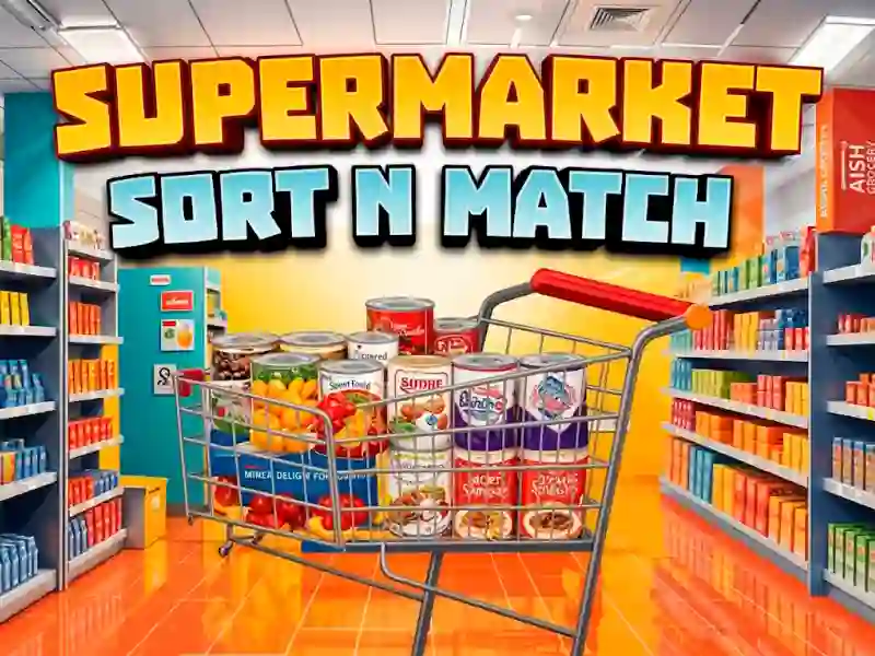 Peli Supermarket Sort N Match verkossa