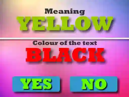 Peli Colour Text Challeenge verkossa
