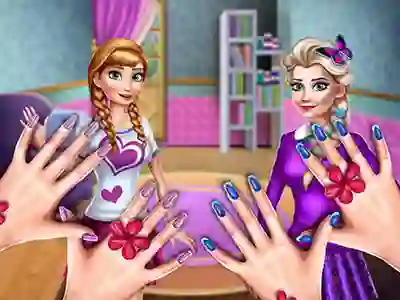 Peli Princesses Nails Salon verkossa