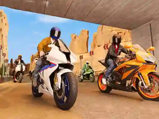 Peli Real Motorbike Simulator Race 3D verkossa