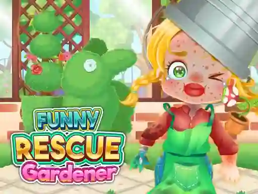 Peli Funny Rescue Gardener verkossa
