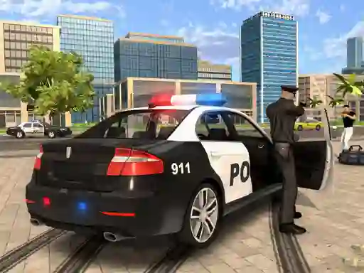 Peli Cartoon Police Car verkossa