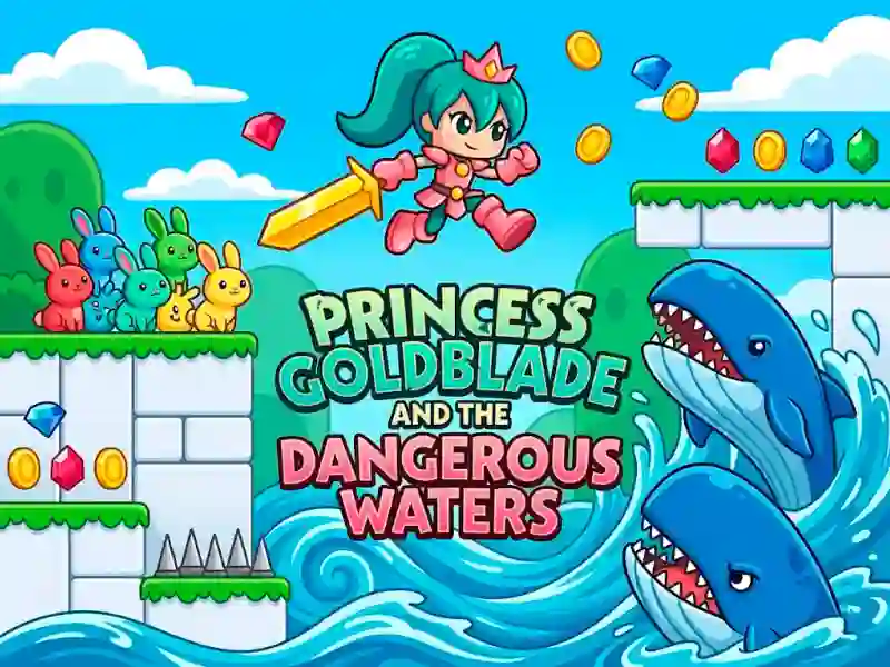 Peli Princess Goldblade and the Dangerous Waters verkossa