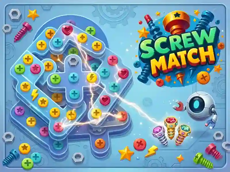 Peli Screw Match verkossa