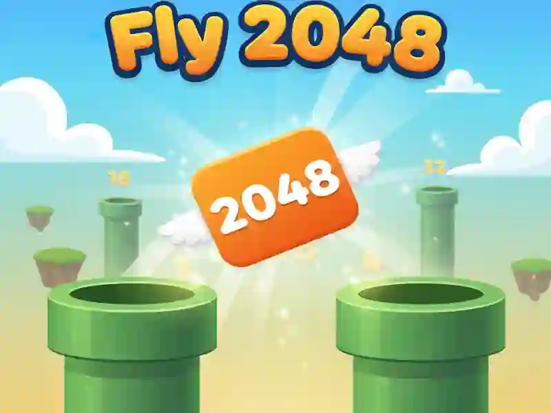 Peli Fly 2048 verkossa