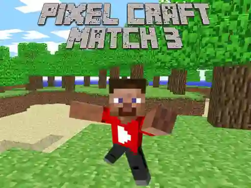Peli Pixel Craft Match 3 verkossa