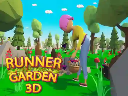 Peli Runner Garden 3d verkossa