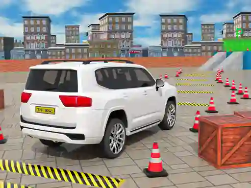 Peli Prado Car Parking Games Sim verkossa