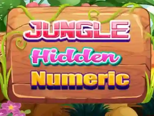 Peli Jungle Hidden Numeric verkossa