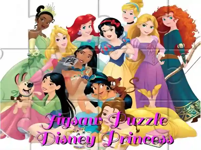 Peli Jigsaw Puzzle: Disney Princess verkossa