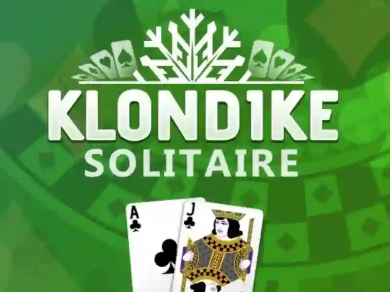 Peli Klondike Solitaire verkossa