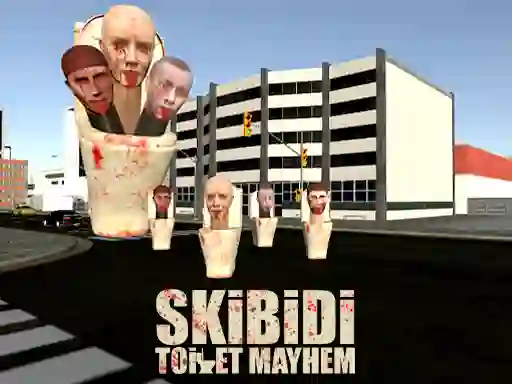 Peli Skibidi Toilet Mayhem verkossa