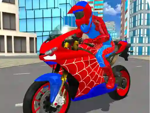 Peli Hero Stunt Spider Bike Simulator 3d 2 verkossa