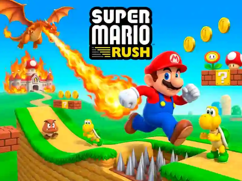 Peli Super Mario Rush verkossa