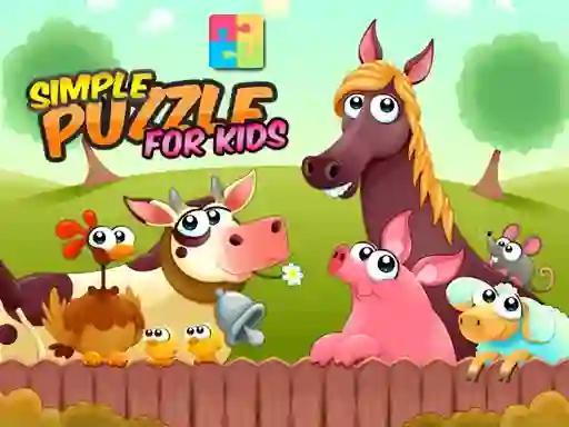 Peli Simple Puzzle For Kids verkossa