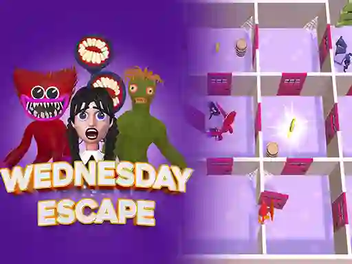 Peli Escape Wednesday verkossa