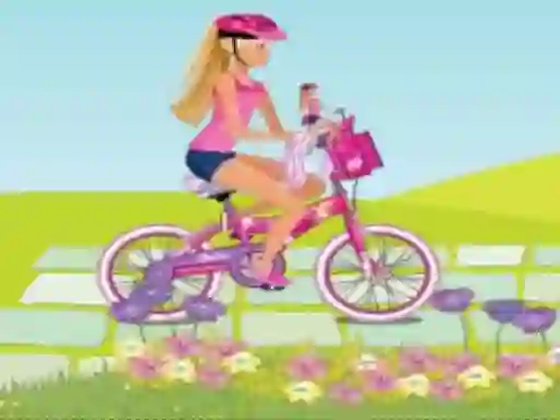 Peli BARBIE RIDES A BIKE verkossa