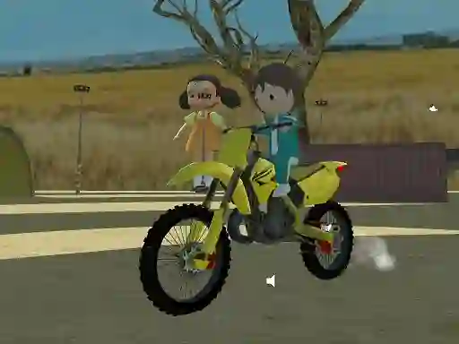 Peli MSK Squid Game Motorcycle Stunts verkossa