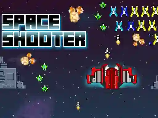 Peli Space Shooter verkossa
