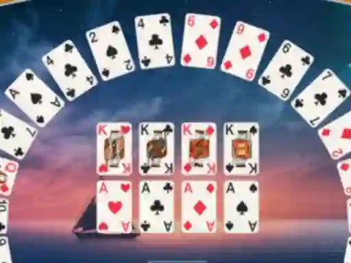 Peli Crescent Solitaire verkossa