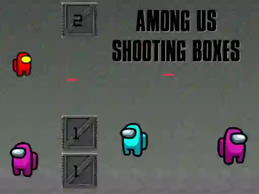 Peli Among Us Shooting Boxes verkossa