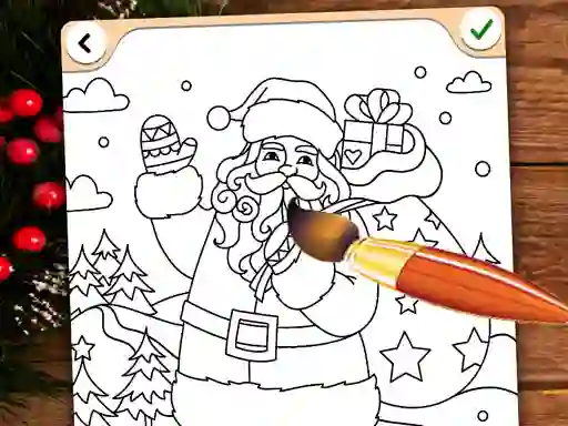 Peli Christmas Coloring Game verkossa