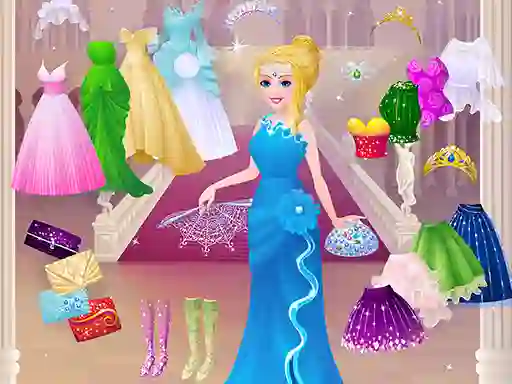 Peli Cinderella Dress Up Girl Games verkossa