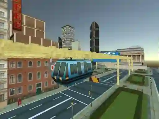 Peli Sky Train Simulator: Elevated Train Driving verkossa