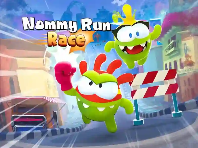 Peli Nommy Run Race verkossa