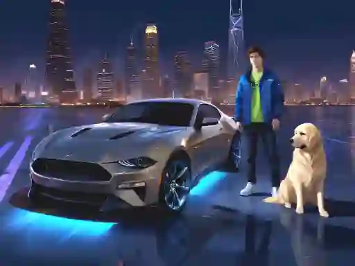 Peli Mustang City Driver verkossa